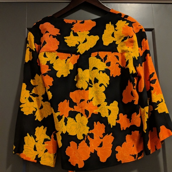 TopShop Tie Blouse - Picture 5 of 6